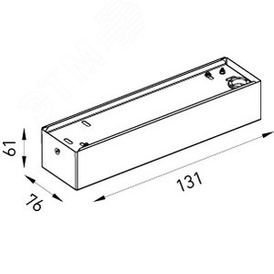 Комплект чашки потолочной Т120 (1572000030) - Световые Технологии