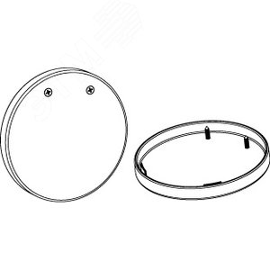 Комплект торцевых крышек Т120 (металлик) (1572000040)