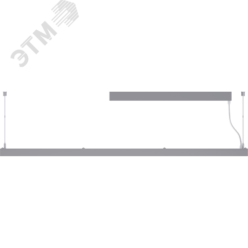 Светильник светодиодный FLAME UNI LED 1200х190 EM 4000K - фото 7