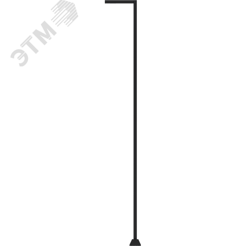 Светильник POKER LED 55 (W) L-SHAPE 6M 4000K (в комплекте ЗДФ) - фото 5