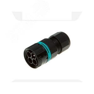 Коннектор кабельный вилка Techno-THB.387.A3A (4006000010) - Световые Технологии