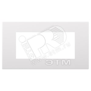 Рамка двойная 230D белый пластик (4911002590) - Световые Технологии