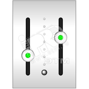 Модуль двухползунковый 111