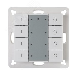 Панель управления 8-кнопочная ME6 DALI 8K-DIM-4G - Световые Технологии