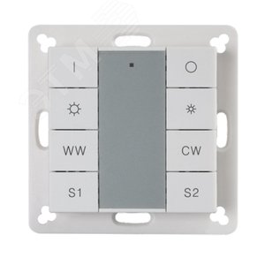 Панель управления 8-кноп ME6 DALI 8K-CCT-1G-2S - Световые Технологии