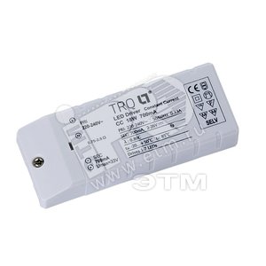 Драйвер LED 18W 700mA (TRQ CC18W 700mA) (6002001470) - Световые Технологии