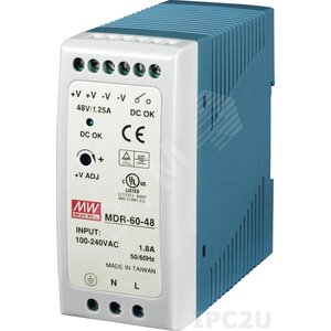 Блок питания MDR-60-48 - Световые Технологии