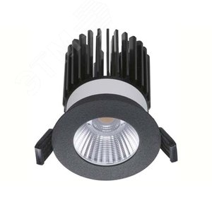 Светильник светодиодный QUO 13 BL D45 4000K (with driver) (1507000220) - Световые Технологии
