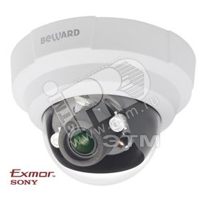 Видеокамера IP 1.3Мп купольная с варифокальным объективом - Beward