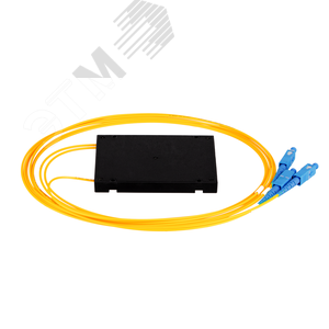 Сплиттер планарный 1x2, одномодовый, G.657.A1, SC/UPC, станд.корпус, 2 мм - NIKOMAX