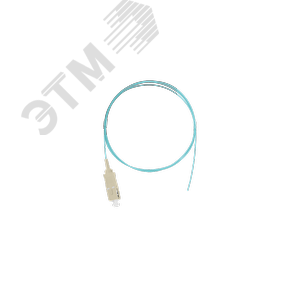 Пигтейл MM 50/125 OM3 SC/UPC LSZH 0.9мм аква 1м уп-ка 2шт. - NIKOMAX