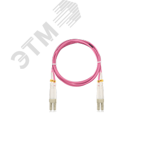 Патч-корд оптический соединительныйMM 50/125 OM4 LC/UPC-LC/UPC двойной LSZH