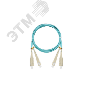 Патч-корд оптический соединительныйMM 50/125 OM3 SC/UPC-SC/UPC двойной LSZH