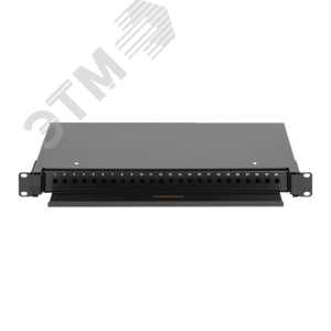 Кросс оптический 19 дюймов, 1U, до 24 FC/ST портов, выдвижной, черн (NMF-RP24FC-TS-P-1U-BK)