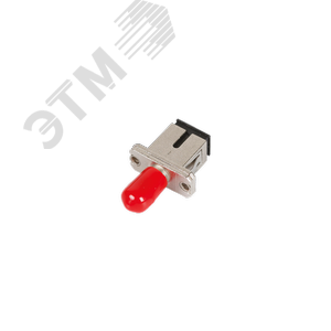 Адаптер оптический переходной, универсальный SM/MM, SC - ST, одинарный, металлик - NIKOMAX