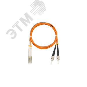 Пигтейл оптич переходной MM 50/125 OM2 LC/UPC-ST/UPC двойной LSZH 2мм оранжевый 50м - NIKOMAX/NIKOLAN