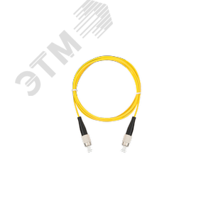 Пигтейл оптич соед SM 9/125 OS2 FC/UPC-FC/UPC одинарный LSZH 2мм желтый 10м - NIKOMAX/NIKOLAN