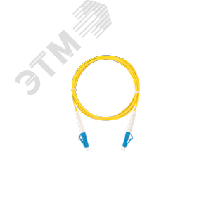 Пигтейл оптич соед SM 9/125 OS2 LC/UPC-LC/UPC одинарный LSZH 2мм желтый 5м - NIKOMAX/NIKOLAN