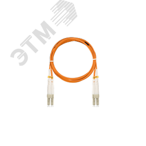 Пигтейл оптич соед MM 50/125 OM2 LC/UPC-LC/UPC двойной LSZH 2мм оранжевый 100м - NIKOMAX/NIKOLAN