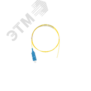 Шнур оптический монтажный SM 9/125 OS2 SC/UPC LSZH 0.9мм желтый 1м (упаковка 2шт) (NMF-PT1S2C0-SCU-XXX-001-2-R) - NIKOMAX/NIKOLAN