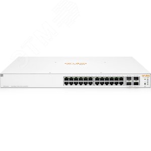 Коммутатор HP 24 x Ethernet 10/100/1000 Мбит/сек  РоЕ+SFP + 4 10GE SFP (HP-JL684A#ABB) - HPE