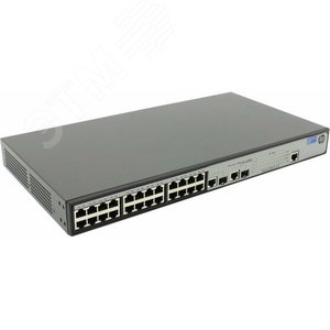 Коммутатор HPE 1910 L3 26 портов RJ-45 10/100 PoE+12.8 Гбит/с JG539A#ABB (JG539A#ABB) - HPE