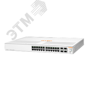 Коммутатор управляемый HPE Aruba IOn 24G 4SFP x Ethernet 10/100/1000 Мбит/сек - HPE