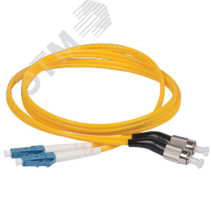 Патч-корд оптический 9/125 (OS2) FC/UPC-LC/UPC (Duplex) 100м