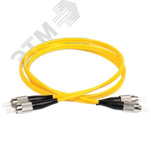 Патч-корд оптический 9/125 (OS2) FC/UPC-FC/UPC (Duplex) 50м