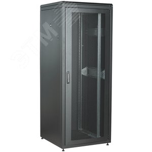 Шкаф сетевой 19' LINEA N 33U 800х800мм перфорированная передняя дверь задняя металлическая черный