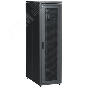 Шкаф сетевой 19дюйм LINEA N 47U 600х1000 мм перф передняя дверь черный