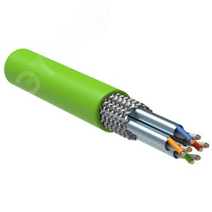 Витая параS/FTP 7 4п 23AWG 305м LSZH зел. ITK - IEK (ИЭК)