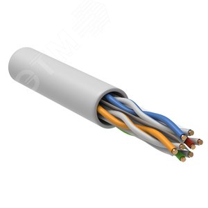 Витая пара U/UTP 6 4х2х23AWG LSZH 305м бел. ITK - IEK (ИЭК)