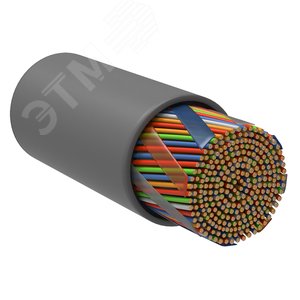 Витая пара U/UTP кат.5е 10 пар 24 AWG solid 305м LSZH серый ITK (LC1-C5E10-121)