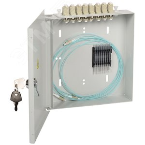 Кросс настенный укомплектованный LC(duplex) OS2