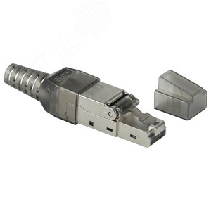 Разъём RJ-45 FTP для кабеля кат. 6A полевая заделка - IEK (ИЭК)