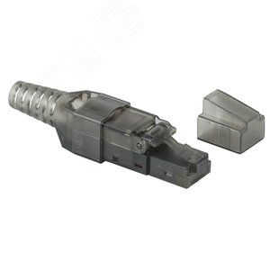 Разъём RJ-45 UTP для кабеля кат. 6 полевая заделка - IEK (ИЭК)