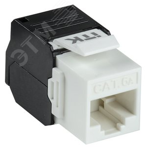 Модуль Keystone Jack кат. 6A UTP без инстр. 180 град. (CS1-1C6AU-T2)