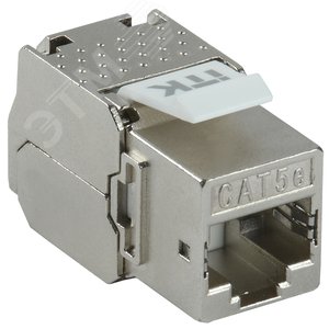 Модуль Keystone Jack кат. 5E FTP без инстр. 180 град. (CS1-1C5ES-T2) - ITK