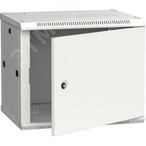 Шкаф настенный 19' 6 юнитов 600х450 дверь металл - IEK (ИЭК)