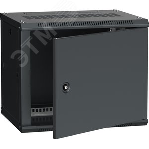 Шкаф настенный 19' LINEA W 6U 600x450мм металлическая дверь RAL9005