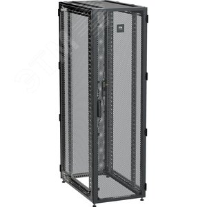 Шкаф серверный by ZPAS 19'' 47U 0.6x1м одностворчатые перфорированные двери черный РФ - IEK (ИЭК)