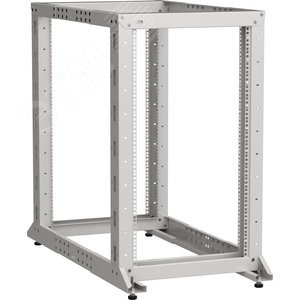 Стойка двухрамная LINEA F 47U 600х600-1000мм серая - IEK (ИЭК)