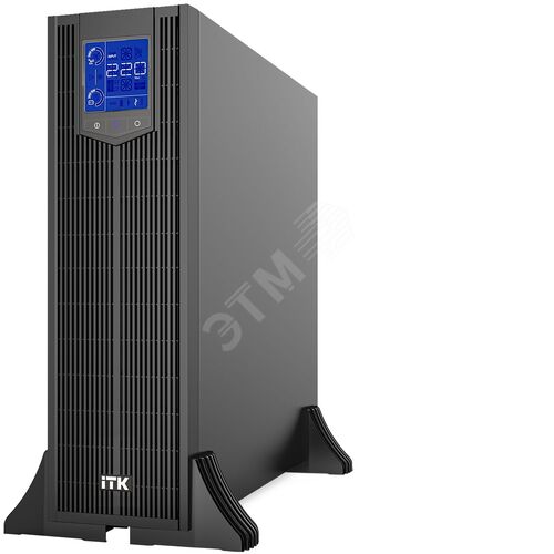 Источник бесперебойного питания Online MYPOWER OR 10кВА/10кВт фазы 1/1 без АКБ Tower/Rack SNMP опция, RS232, EPO, USB, RS485, сухие контакты опция - фото 2
