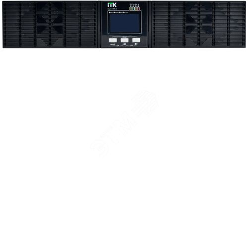 Источник бесперебойного питания Online Rackmount 1000 ВА/1000 Вт, однофазный с LCD дисплеем 24VDC с АКБ 2U 2х9AH - фото 3