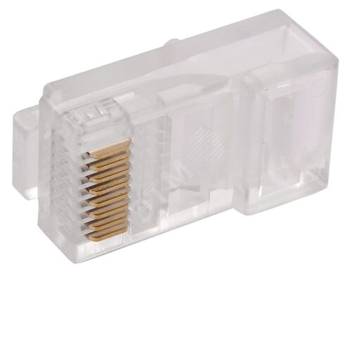 Разъём RJ-45 UTP для кабеля кат. 5Е GENERICA | CS3-1C5EU-G | IEK - фото 2
