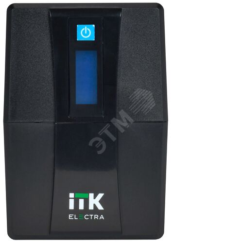 Источник бесперебойного питания Line-interactive 600ВА/360В , фаза 1/1, LCD дисплей,т с АКБ 1х7AH, USB, Schuko - фото 3