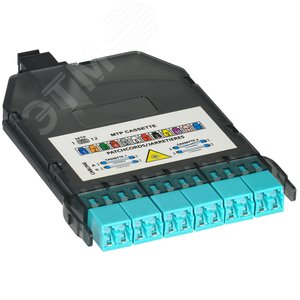 Кассета  для кросса HD. OM3. MPO Male. 6xLC-Duplex (12 ОВ) - IEK (ИЭК)