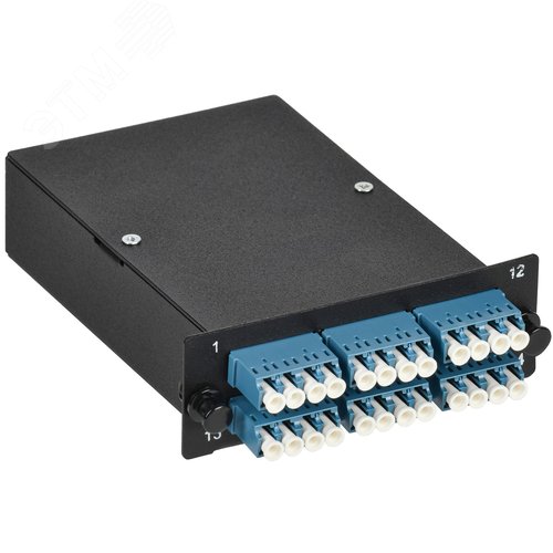 Кассета для кросса ST OS2 MTP male 6хLC-quad (24 ОВ) - IEK (ИЭК)
