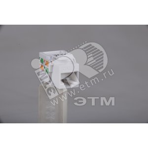 Модуль Keystone Jack категория 5е UTP IDC Dual горизонтальная заделка (CS1-1С5EU-D1) - ITK
